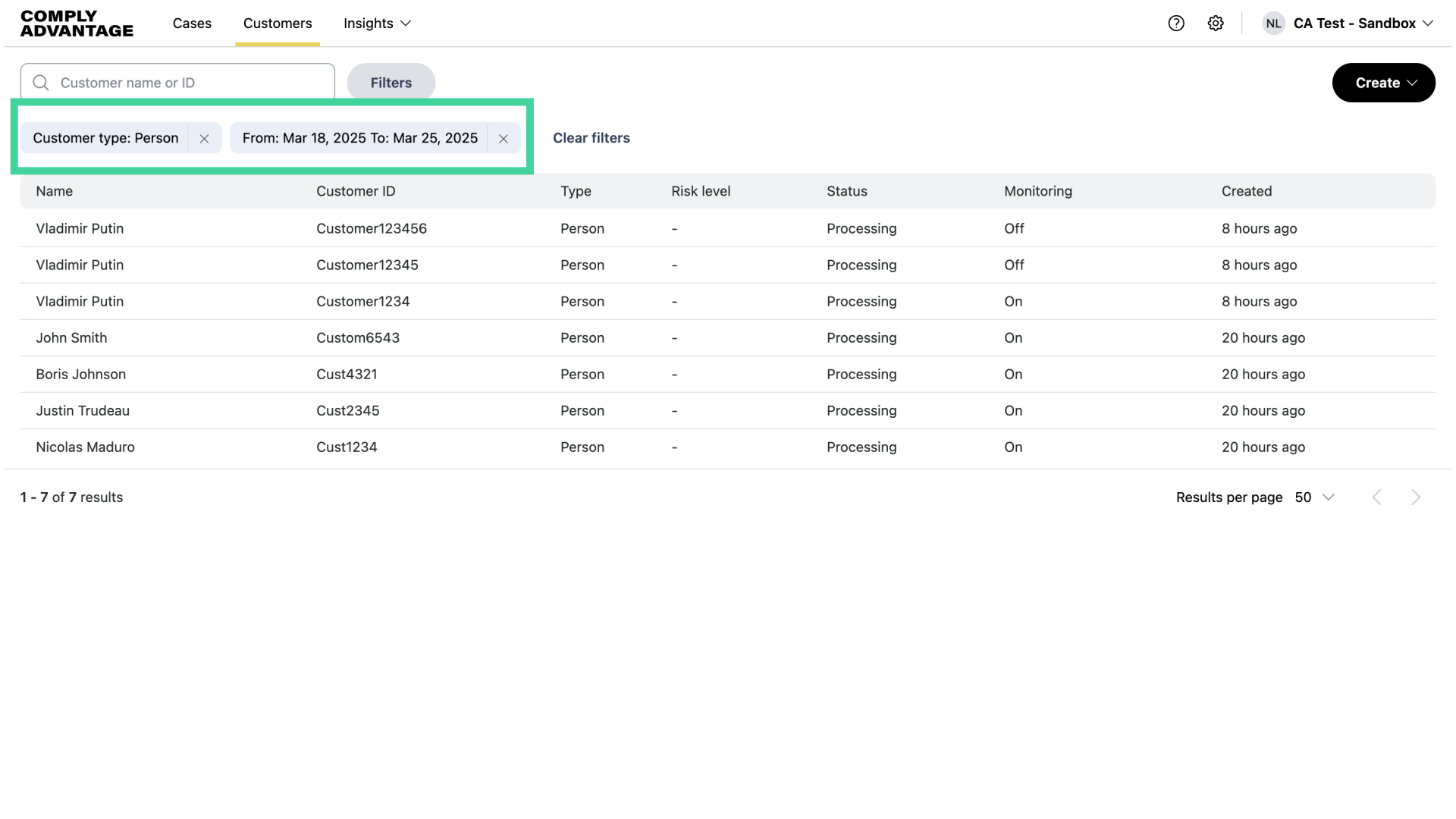 See pills for set filters