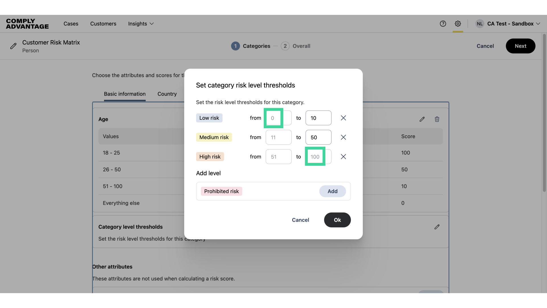 Automatic calculations