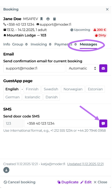 SMS from booking.png SMS from booking.png