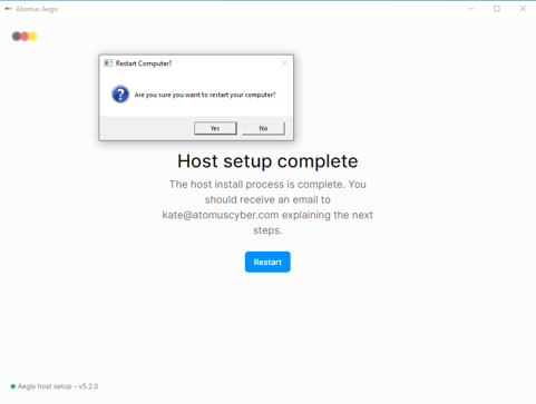 Restart Computer - Installation 4
