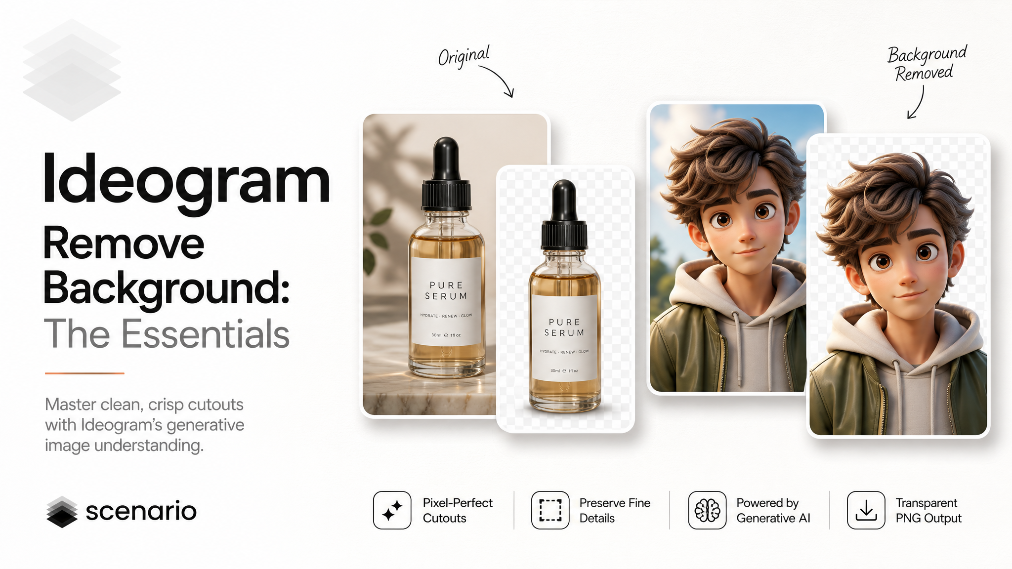 asset_iQwKau4kxyJ4YAwX1YoHK1Jx_A clean, professional, and minimalist banner for 'Ideogram Remove Background_ The Essentials'. The composition should feature graphic representations of a product bottle and a charact.png asset_iQwKau4kxyJ4YAwX1YoHK1Jx_A clean, professional, and minimalist banner for 'Ideogram Remove Background_ The Essentials'. The composition should feature graphic representations of a product bottle and a charact.png