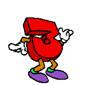 ARG! dancing animated cartoon number GIFs