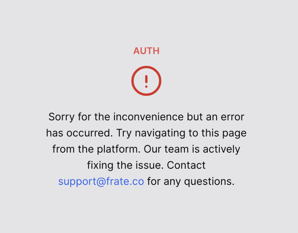 Screenshot 2025-01-30 at 11.52.47 AM (1).png Sorry for the inconvenience but an error has occurred. Try navigating to this page from the platform.