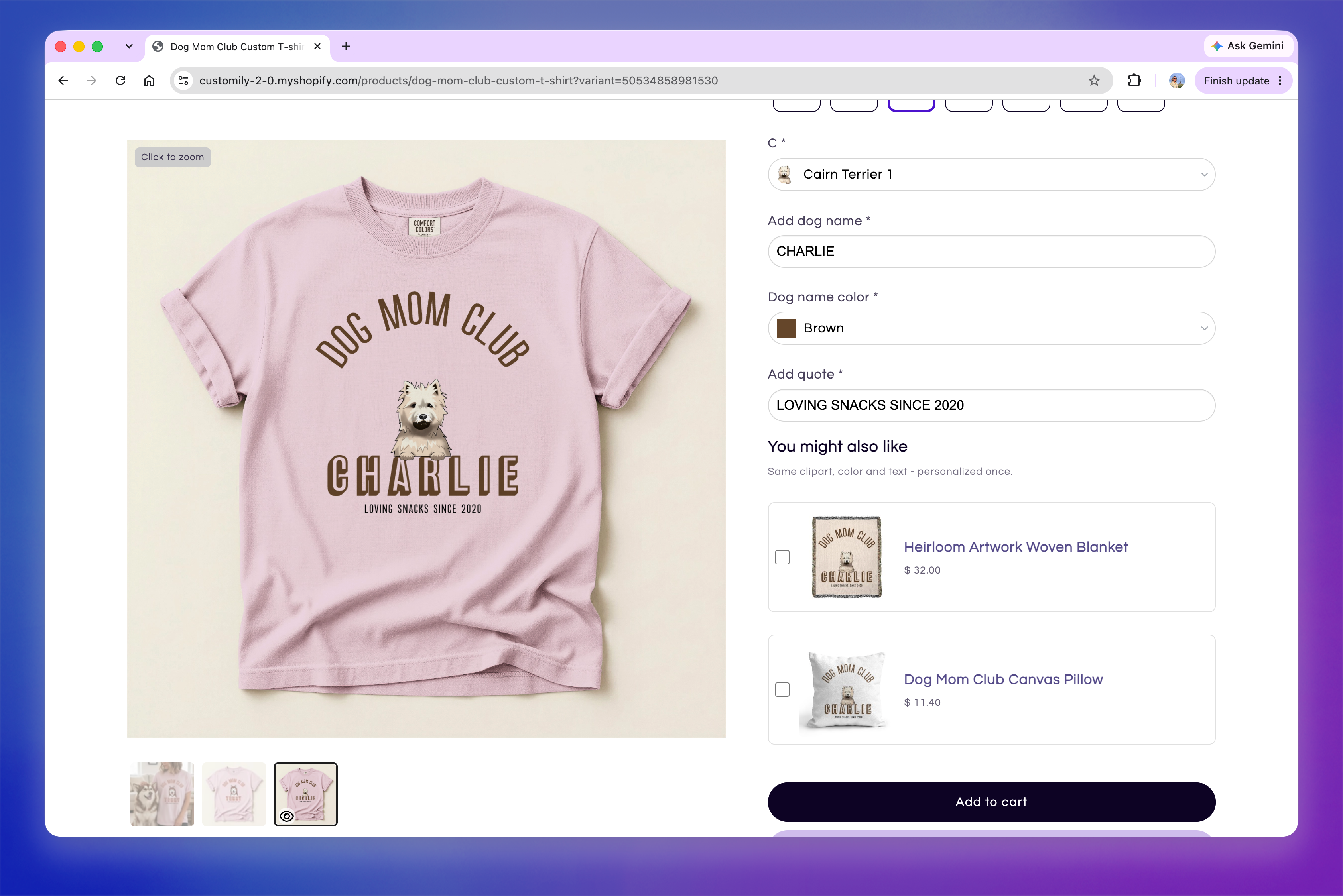 cross selling in product page.png