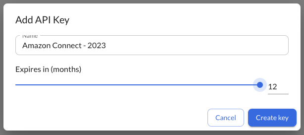 api_expiration_time.png Create API key dialog