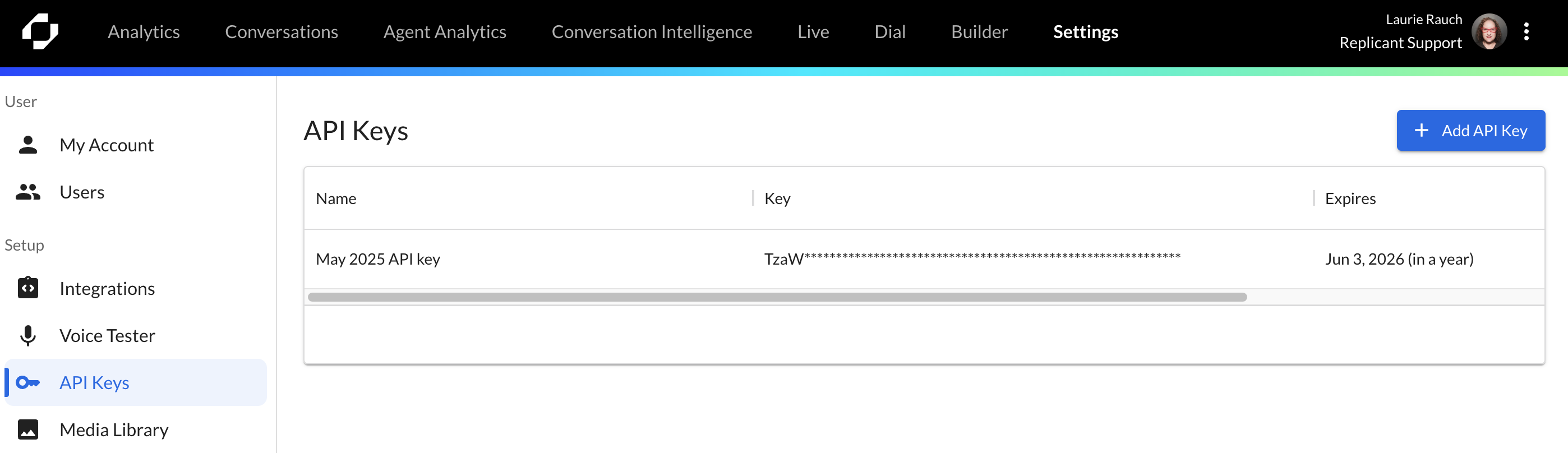 apikeys.png Add API key screen