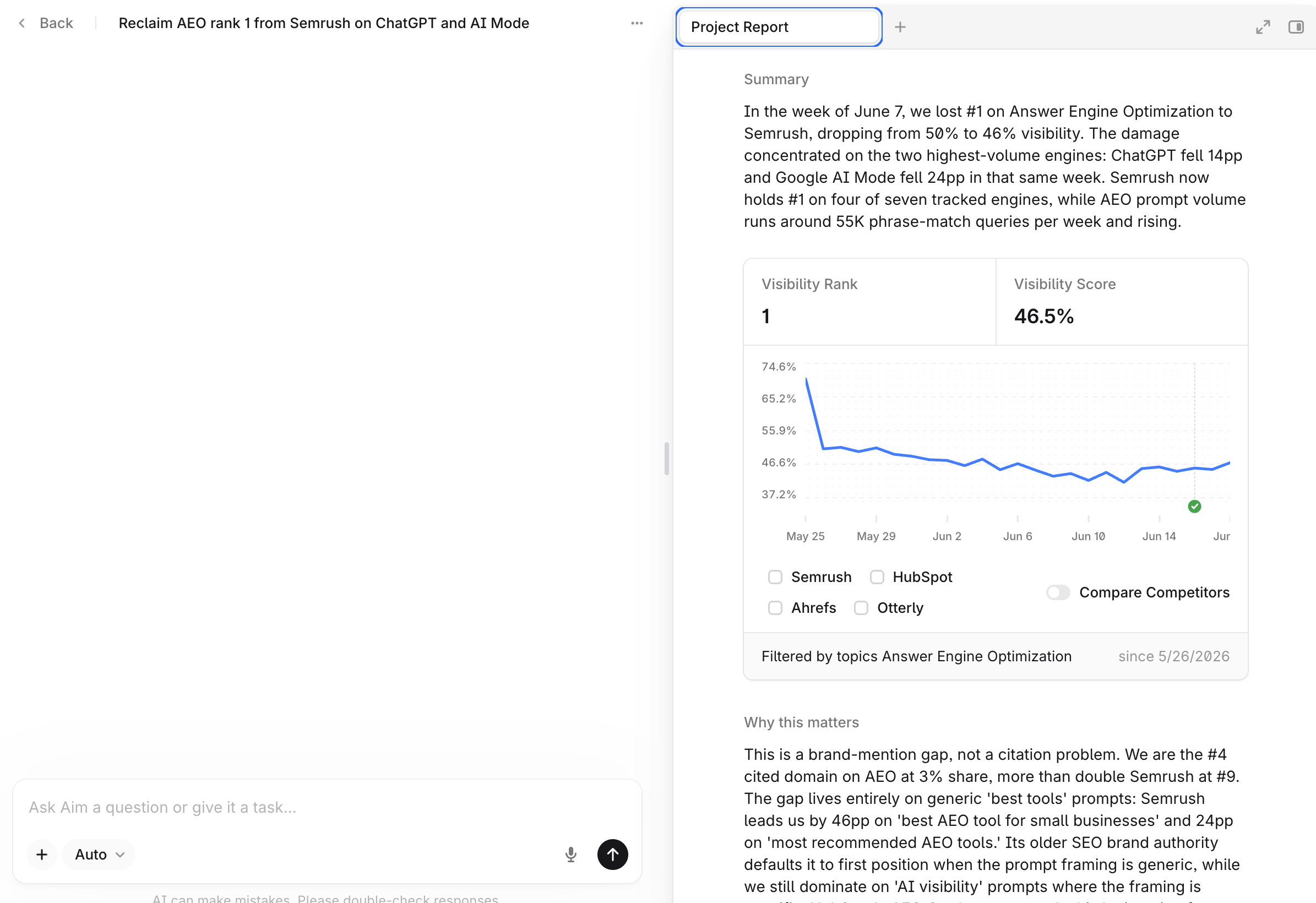 Screenshot 2026-06-18 at 9.56.55 pm.png Detailed project report view screenshot