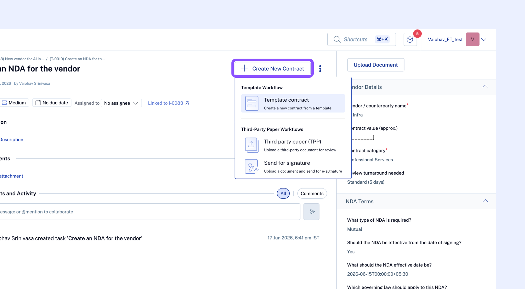 Untitled design (16).png Task detail view with "Create Contract" CTA