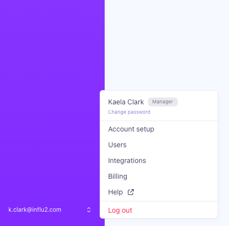 The Eloqua integration connection tab with the "Connect" button visible.