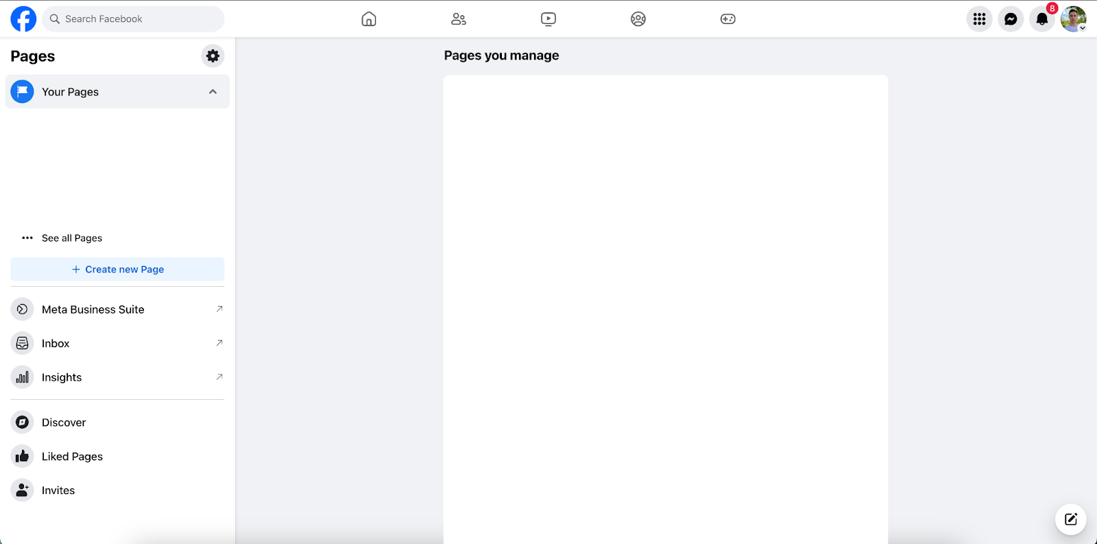 Page name and category entry fields