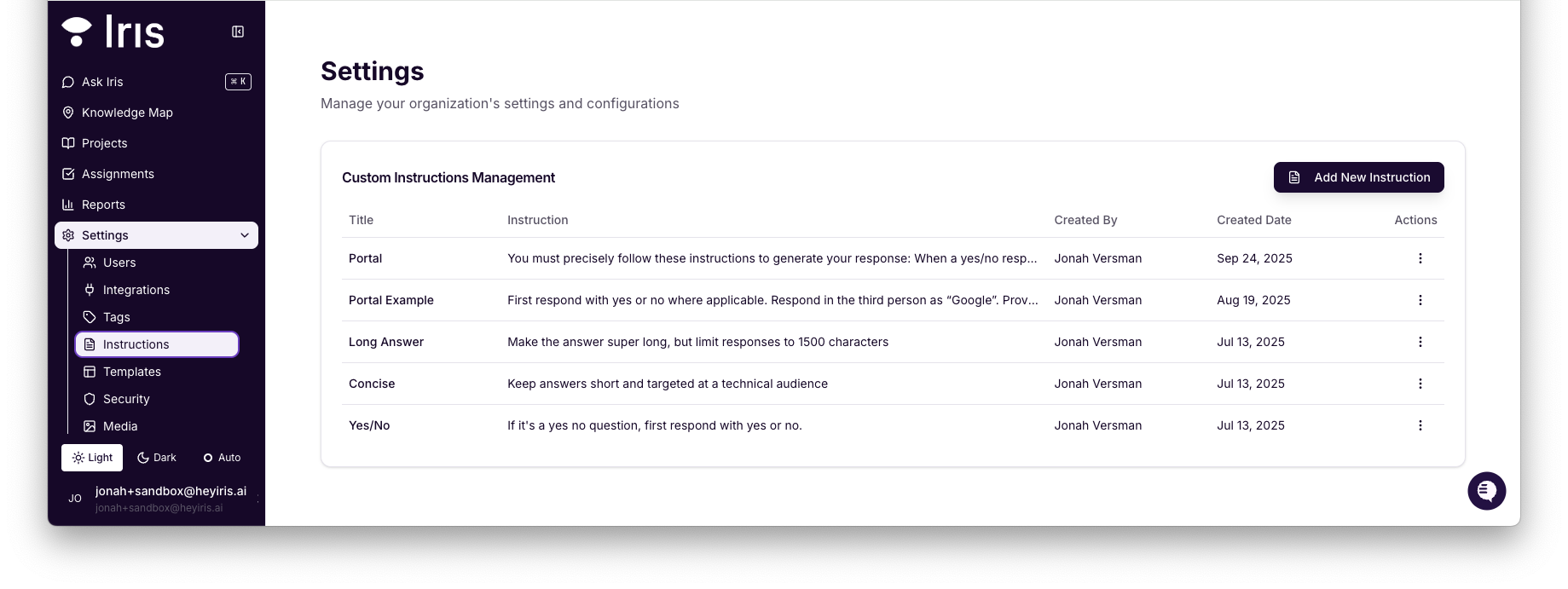 Screenshot 2025-09-24 at 11.54.22 AM.png The Instructions page within Settings