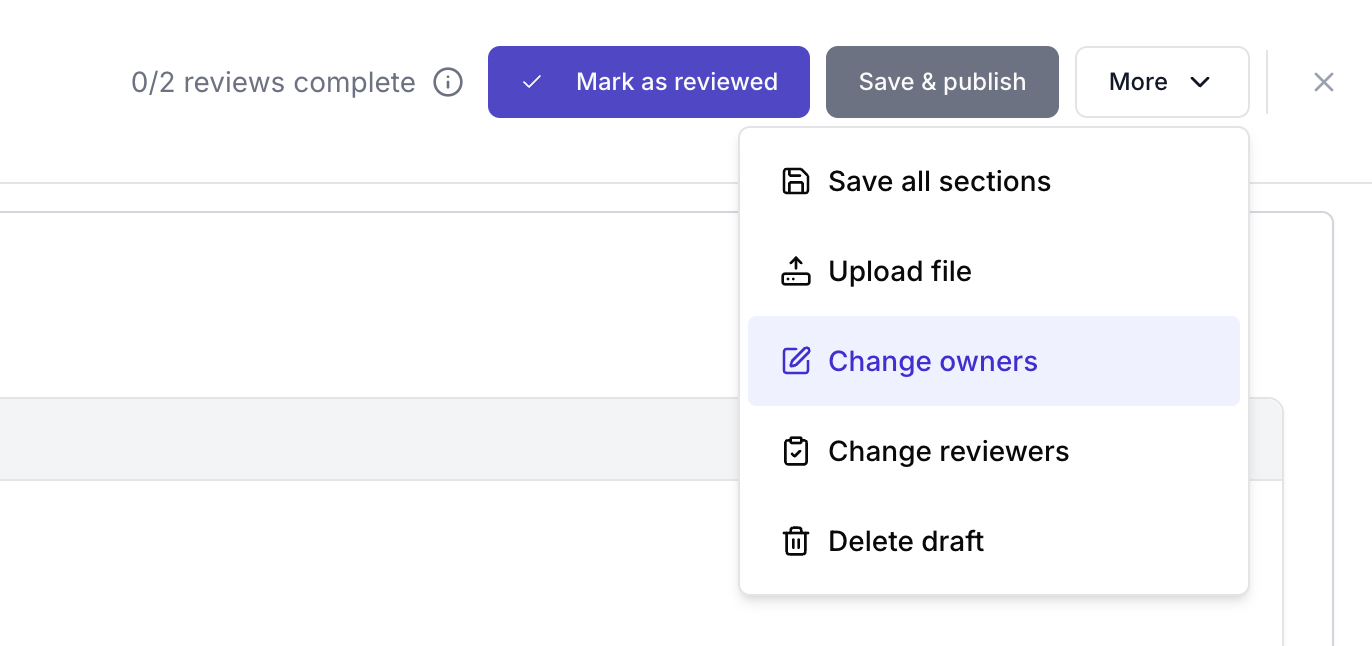 Changing the Owner of a Policy.png Changing the Owner of a Policy.png