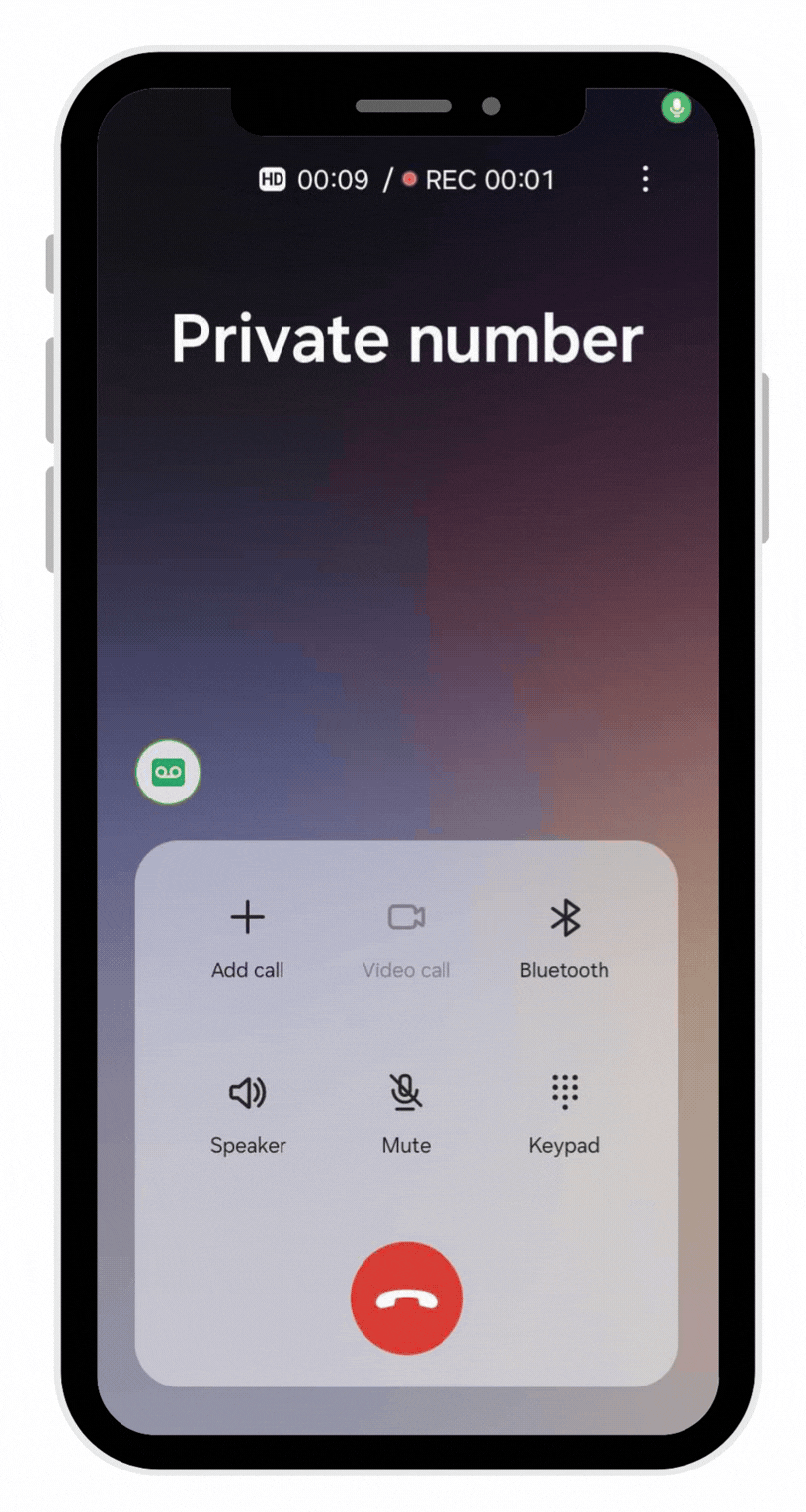 Recording a call - android.gif Recording a call - android.gif