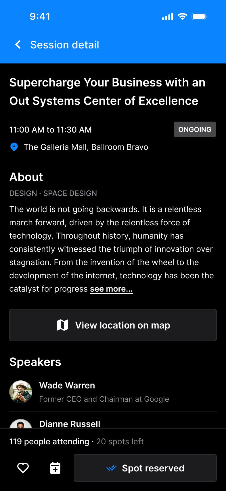 Entry points for engagement