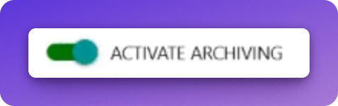 image.png ACTIVATE ARCHIVING toggle on MyRepChat