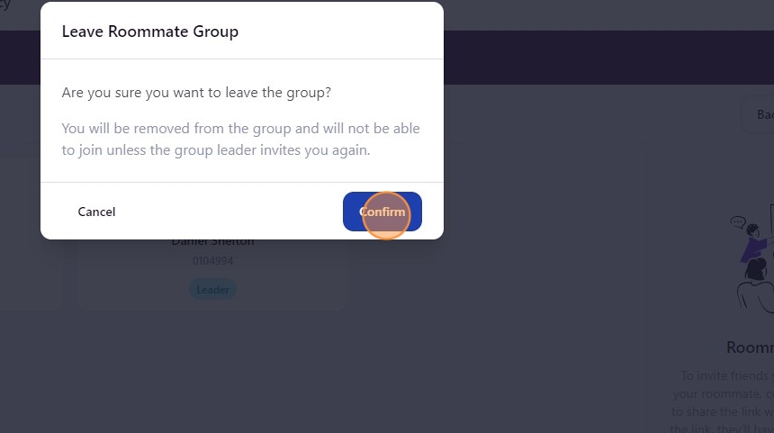 How To Accept Roommate Invitation And Leave Group - Step 6.png