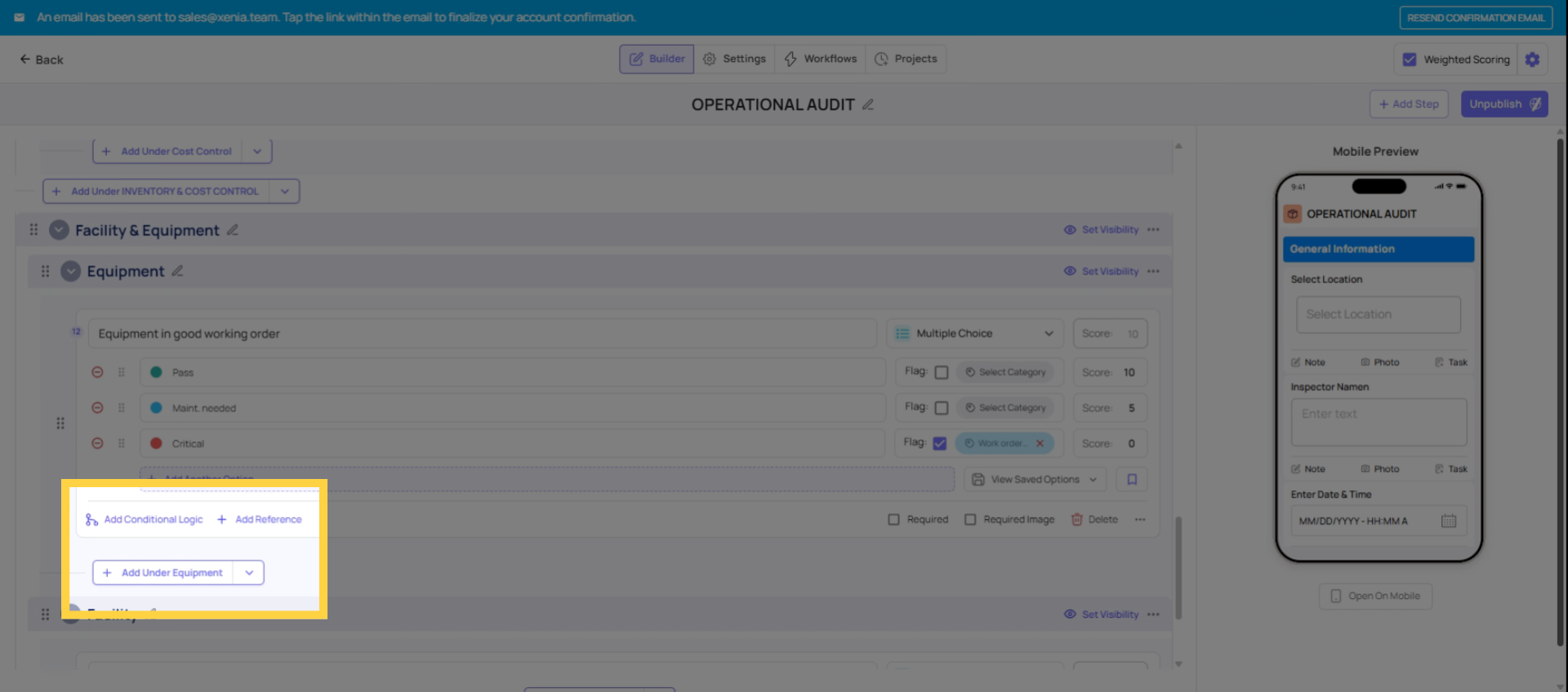 Add Conditional And Automation Logic