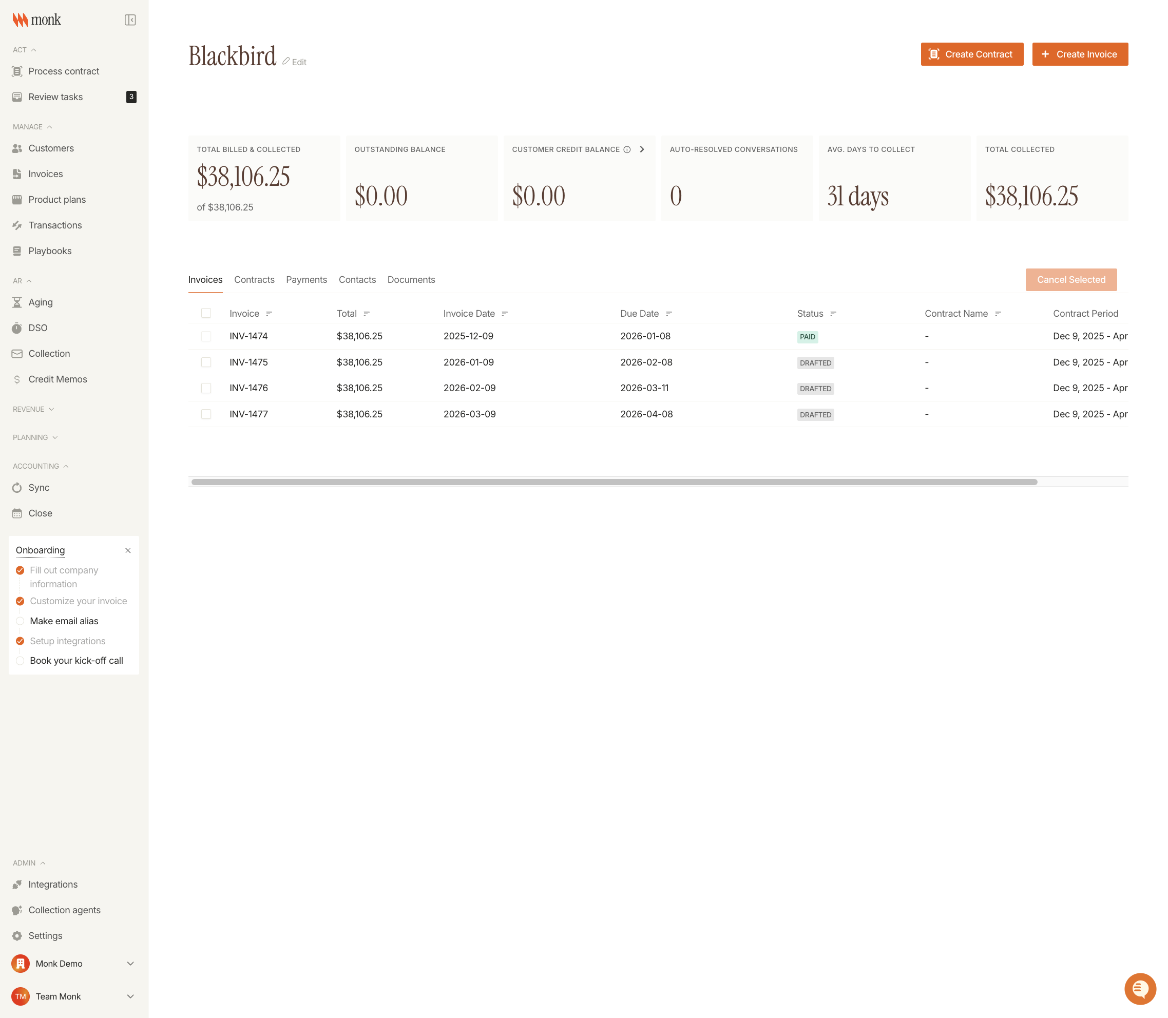 Customer Details Overview