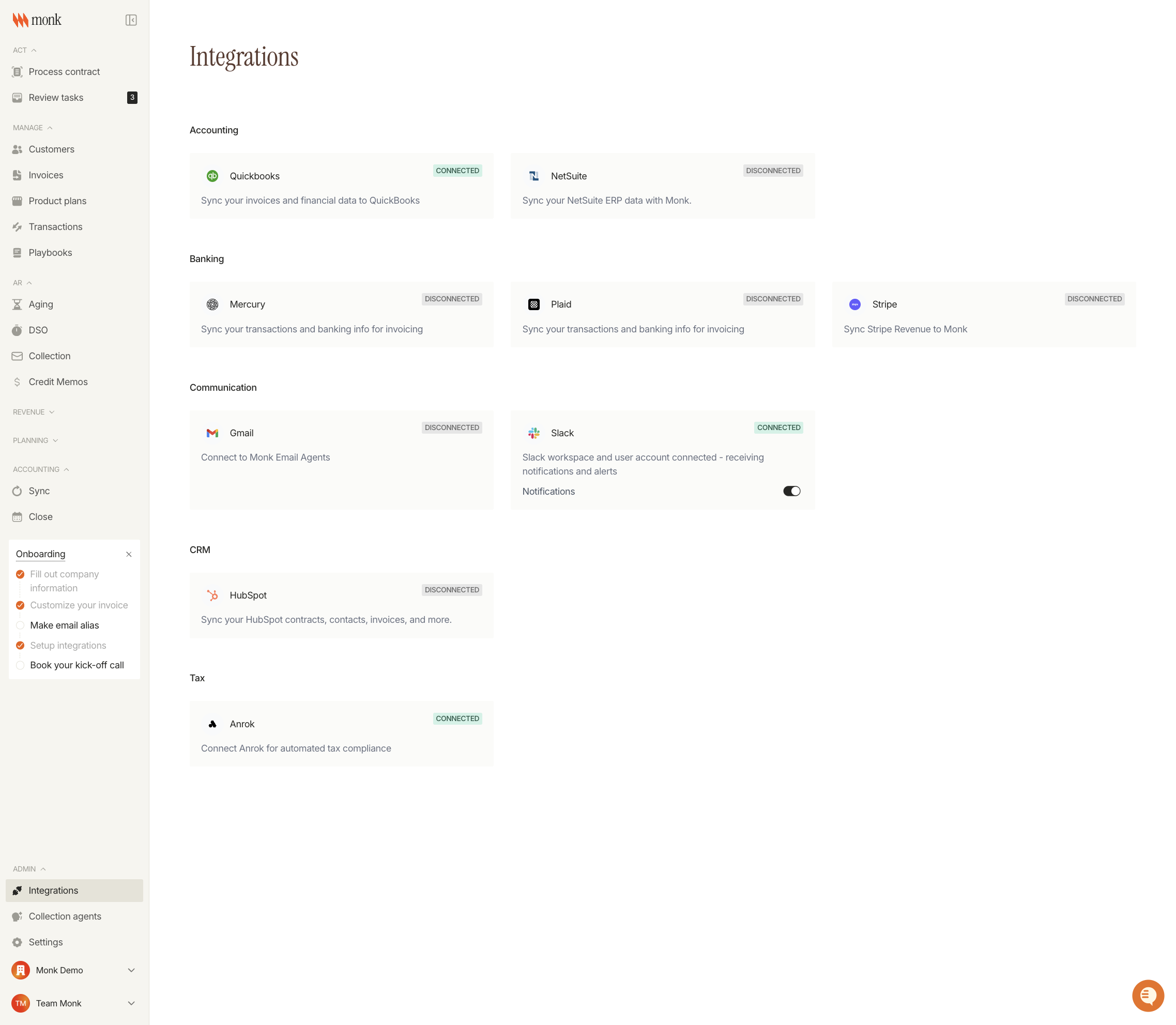 Integrations Overview