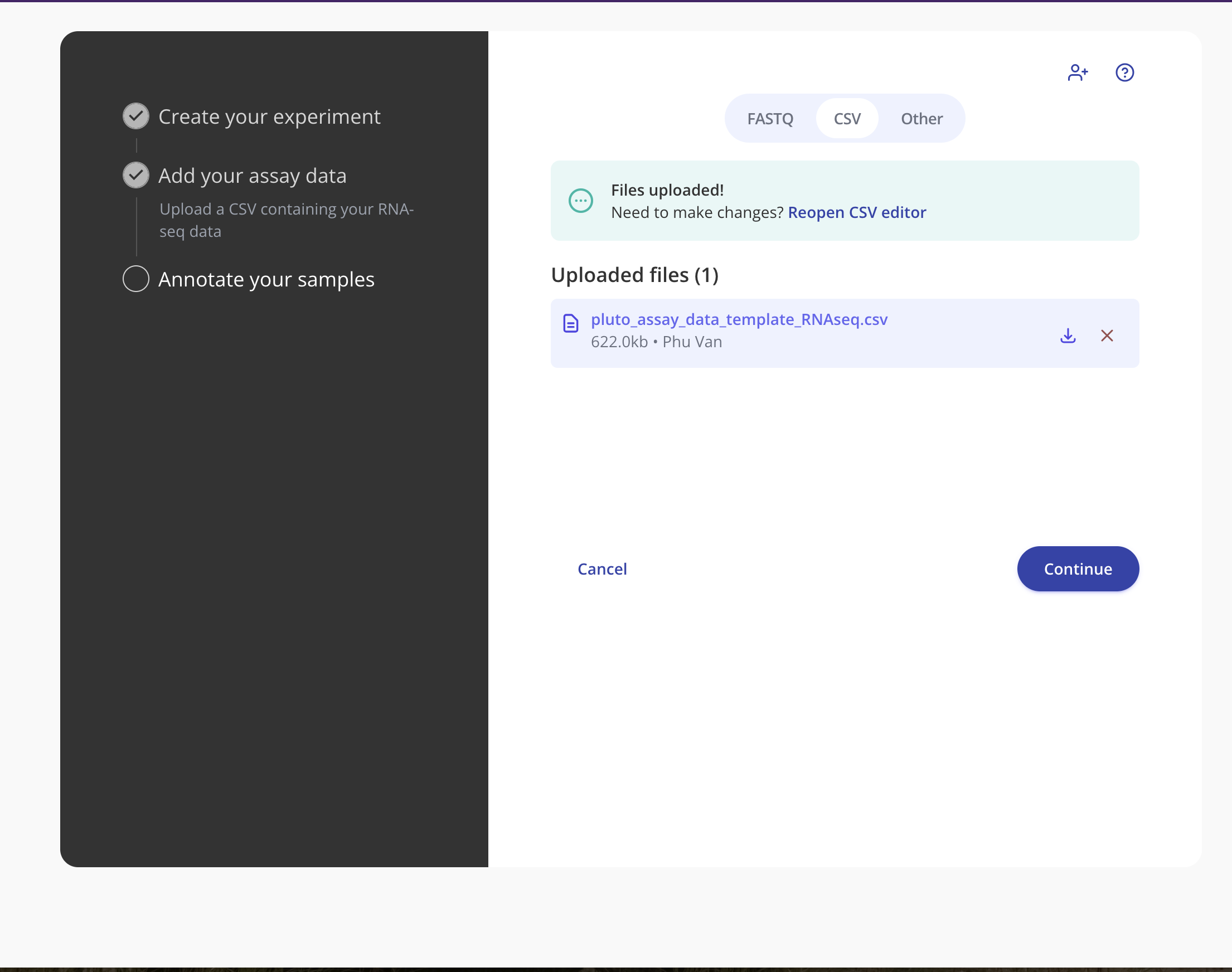 Bulk_RNASeq_assay_data_project_start_screenshot.png Bulk_RNASeq_assay_data_project_start_screenshot.png