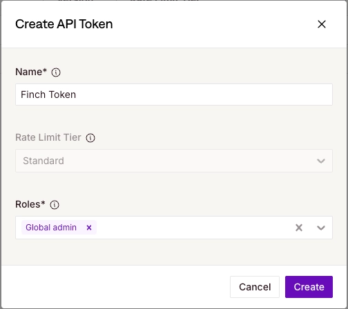 miter-step3.png Create API Token dialog in Miter