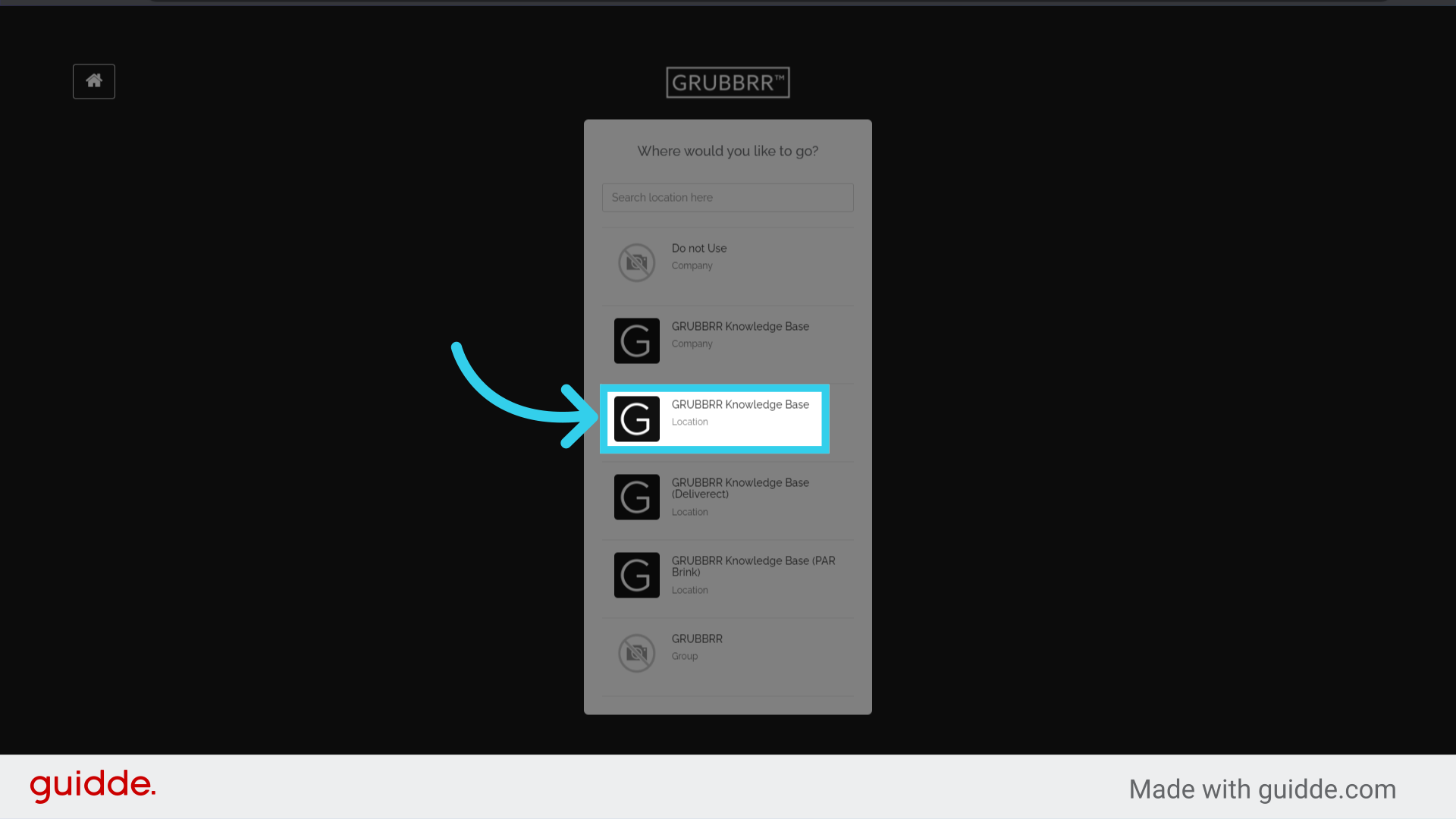 Sign in to the GRUBBRR Portal to manage your menu