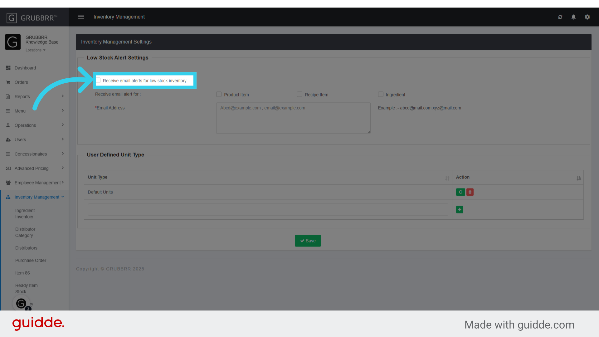 Click here to enable email alerts