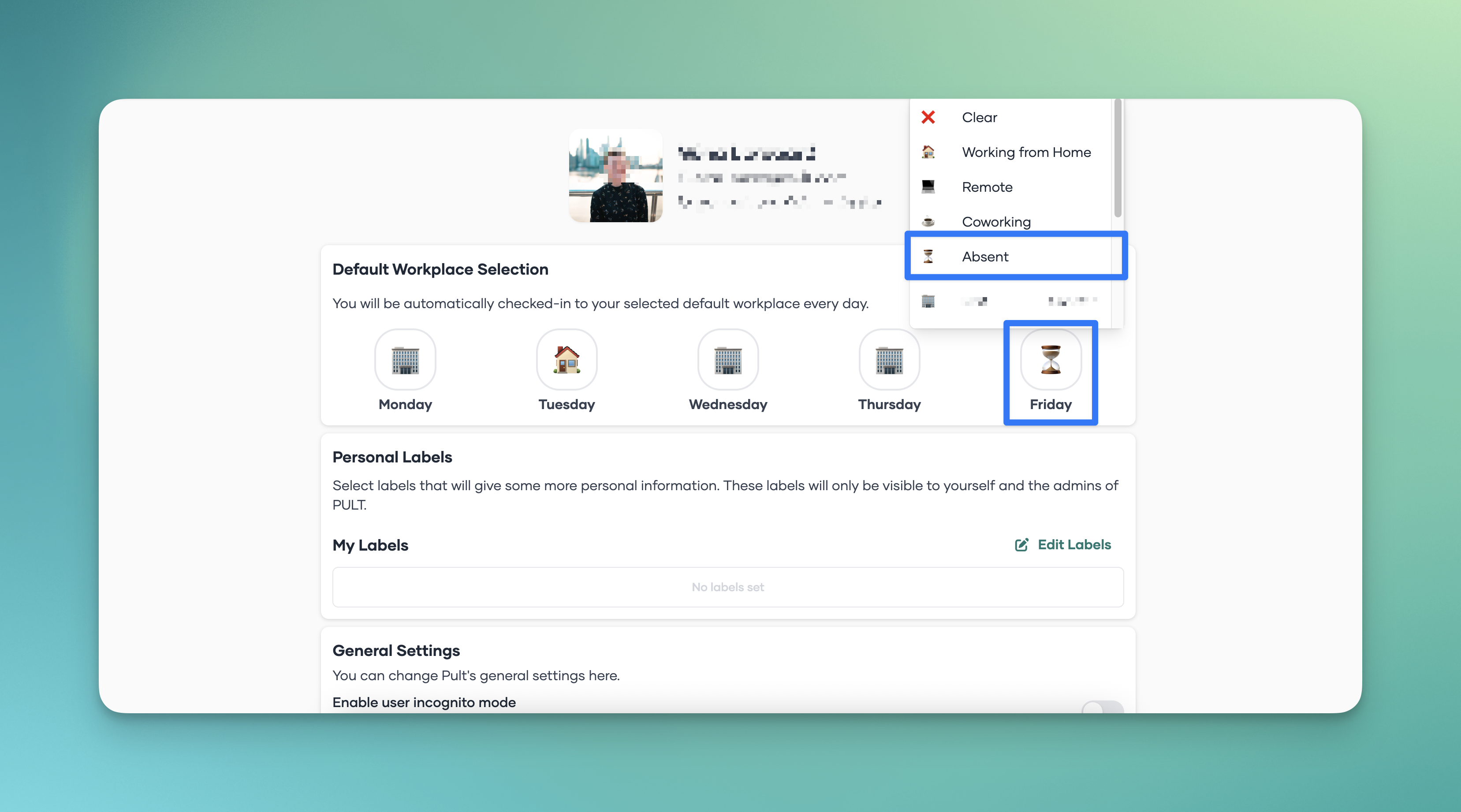 Set “Absent” as a Default Day in Personal Settings.png Set “Absent” as a Default Day in Personal Settings.png