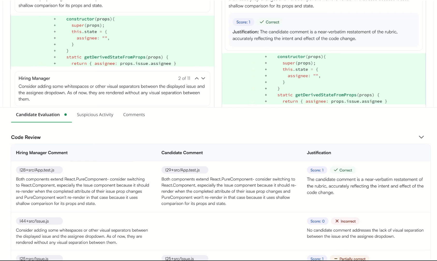 Automated Code Review Scoring in Advanced Evaluation (AI Add-on) 2.gif Automated Code Review Scoring in Advanced Evaluation (AI Add-on) 2.gif