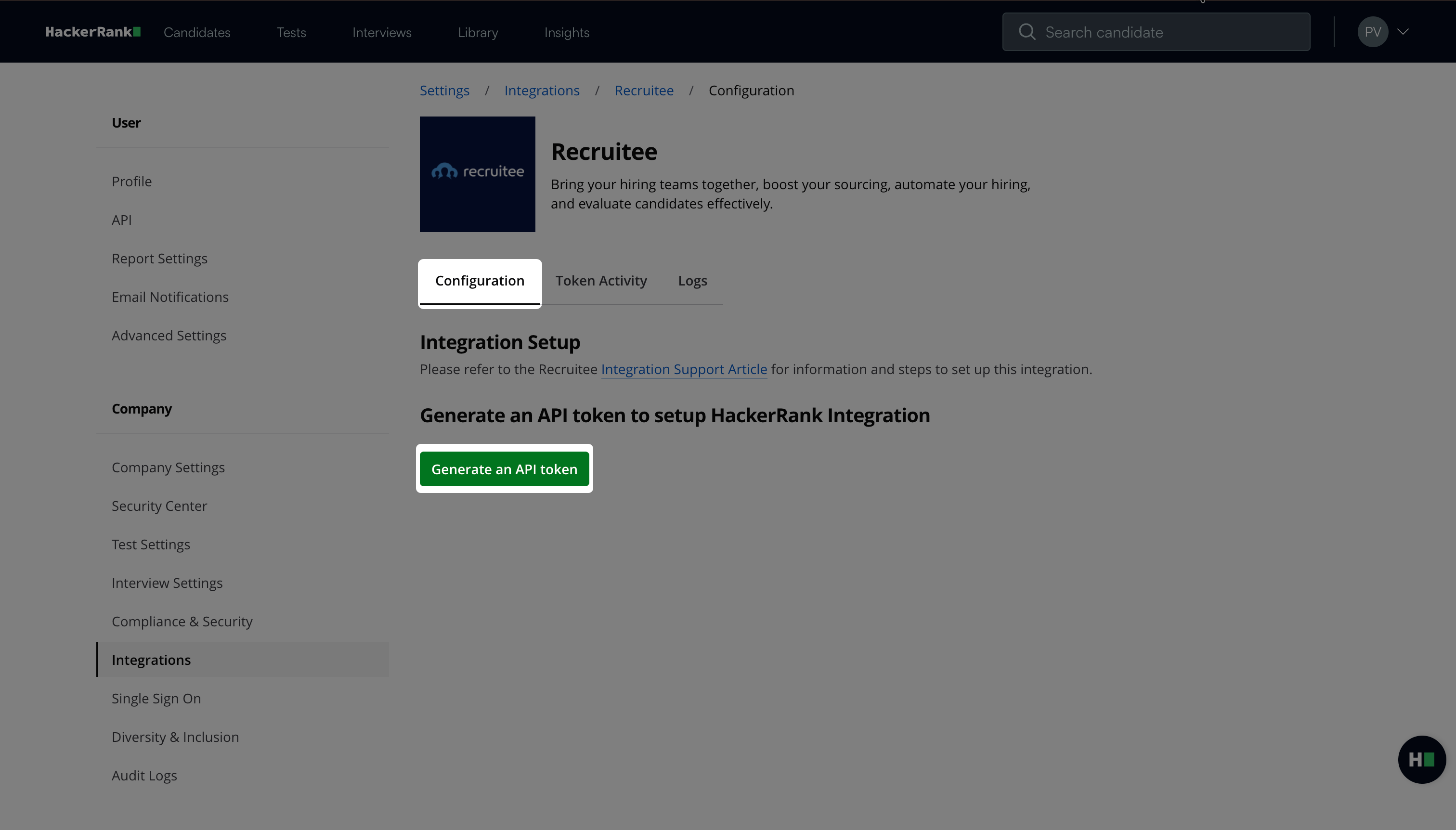 Recruitee integration.png Recruitee integration.png