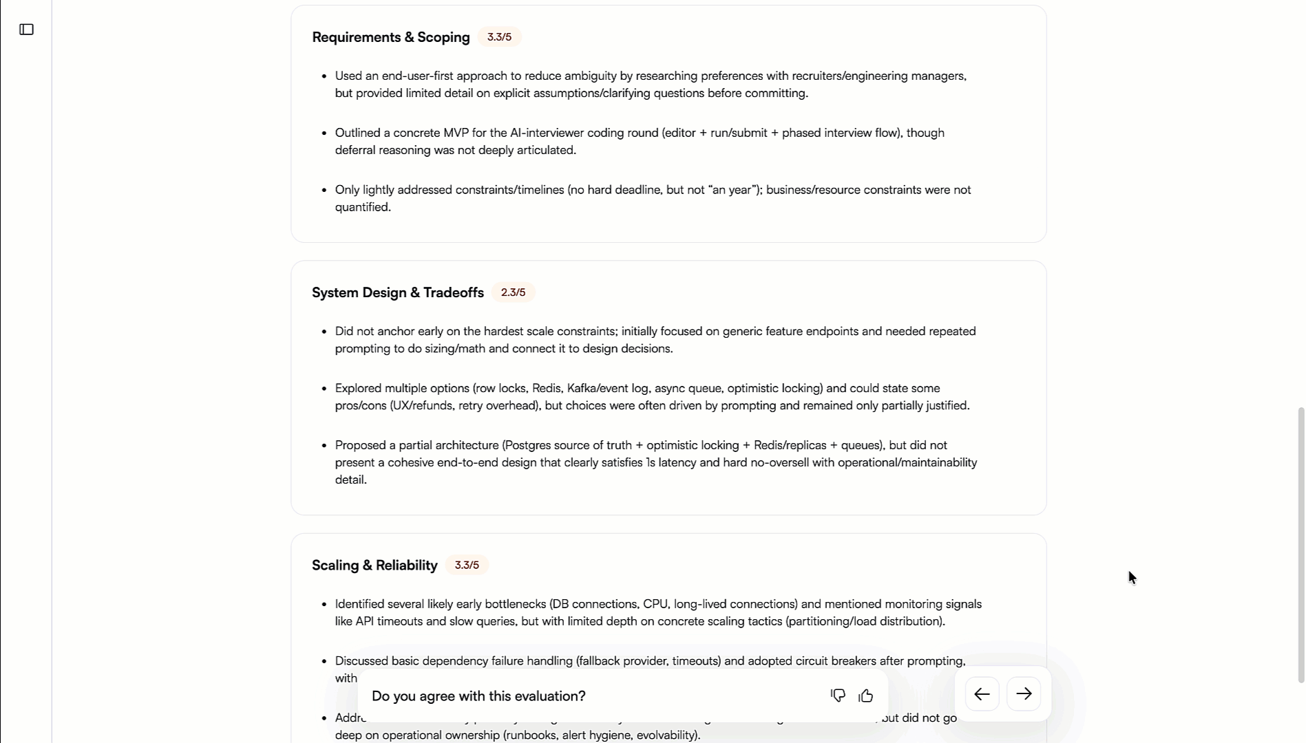 Section-based feedback candidate report chakra.gif Section-based feedback candidate report chakra.gif