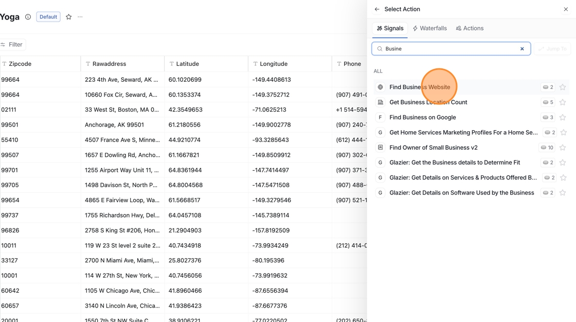 How to 'Find Business Website' in Workflows - Step 1.png How to 'Find Business Website' in Workflows - Step 1.png