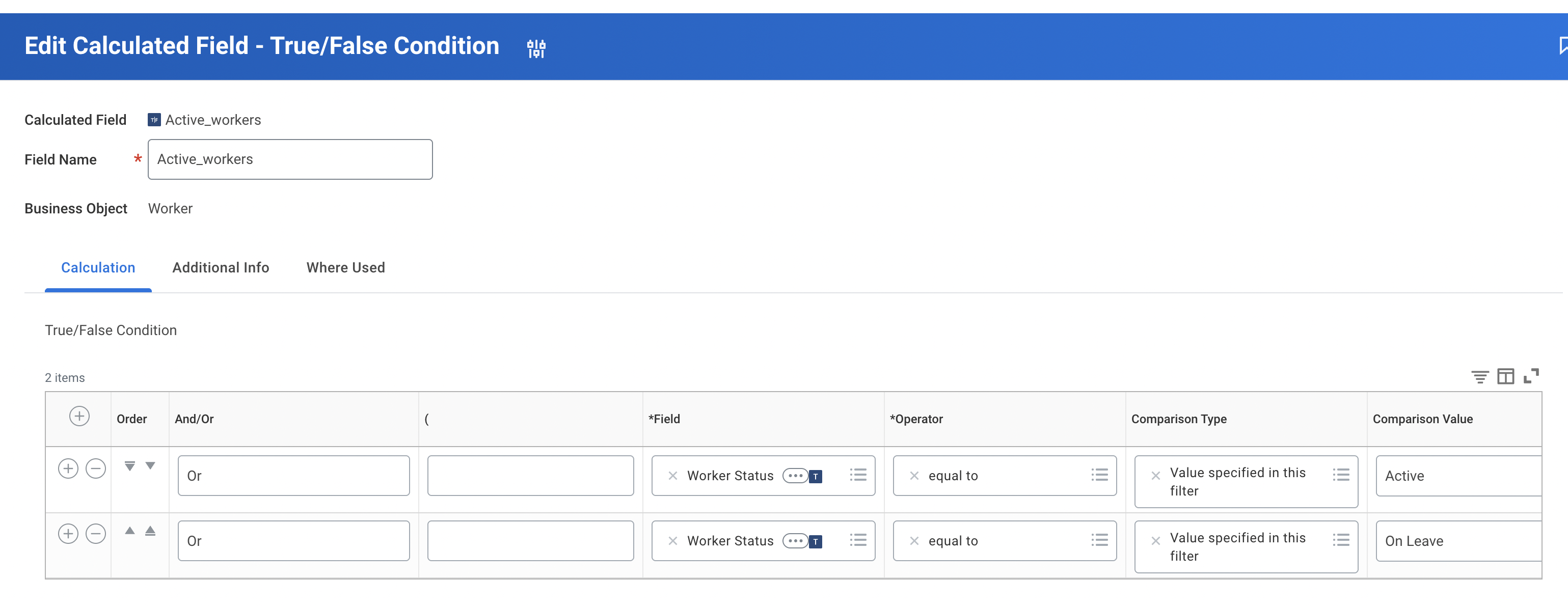 image.png To sync only Active employees, create a calculated field that returns true when an employee's status is Active.