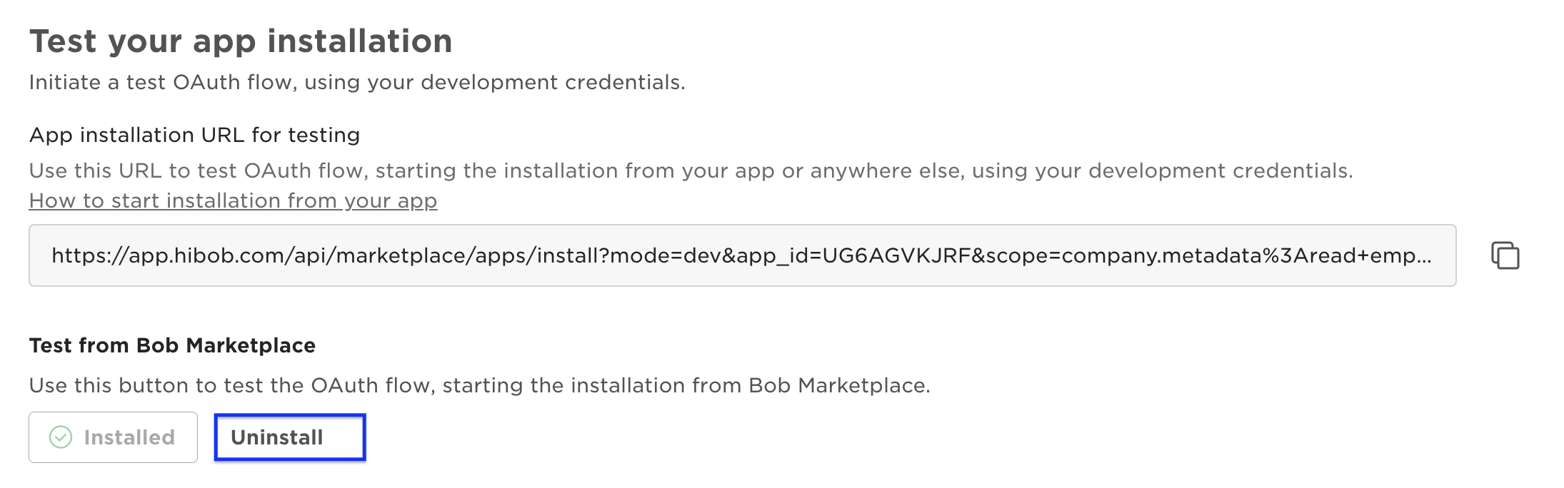 image-0abf8aec.png Uninstall button on the HiBob OAuth page